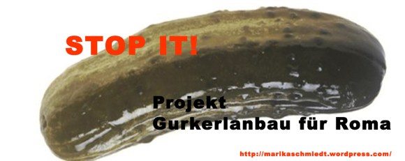 stop gurkerlanbau für roma!