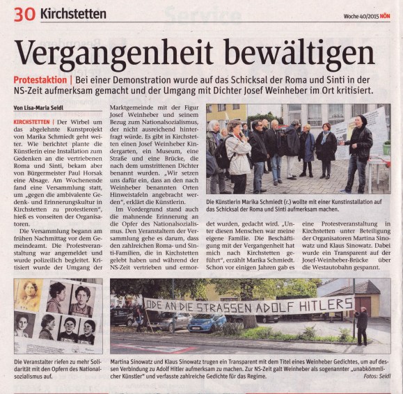 NÖN Demo Kirchstetten